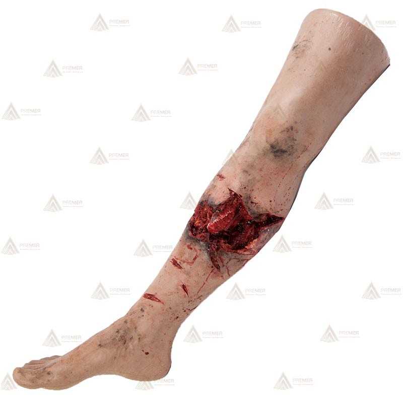 Entrenador SIM de heridas en pierna completa