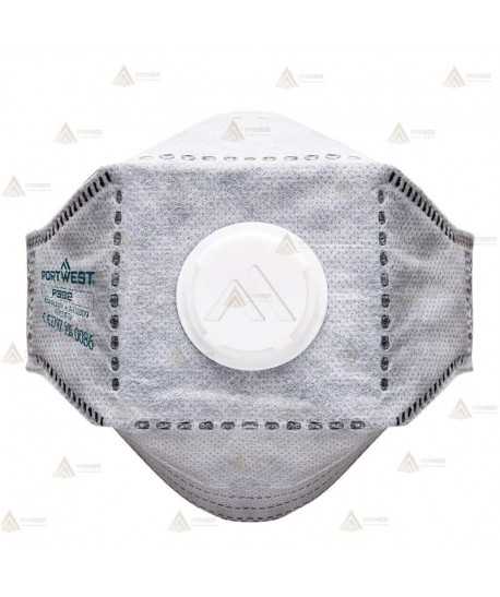 Mascarilla EAGLE plegable con carbono y válvula FFP3