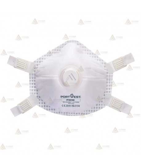 Mascarilla reutilizable con válvula Ultimate FFP3 (Pack5) Blanco