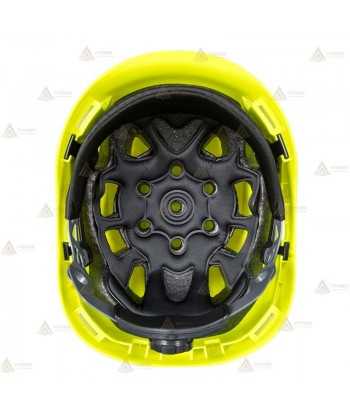 Casco para escalada según la normativa EN 12492