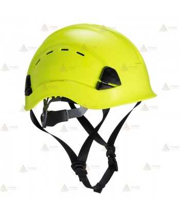 Casco para escalada según la normativa EN 12492