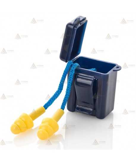 Tapones auditivos con cordón y estuche para tiro -SNR 32 dB-