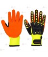 Guantes de nitrilo anti impacto y antideslizante