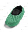Cubre zapatos de Polietileno CPE  muy fuertes color verde