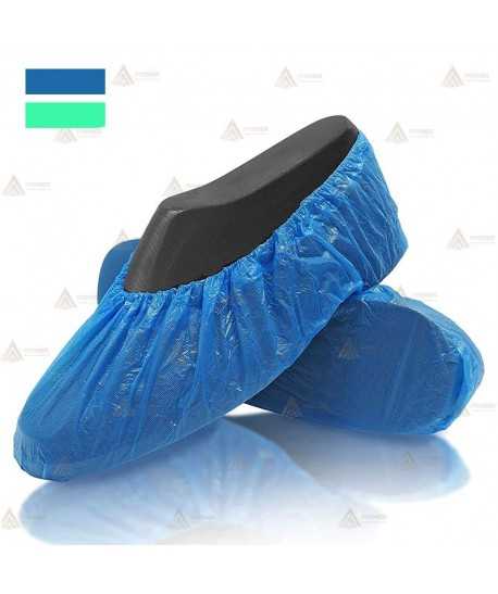 Cubre zapatos TST de polipropileno color azul y verde