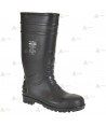 Bota de agua de seguridad químicaa de Pvc/Nitrilo  S5 SRC color negro