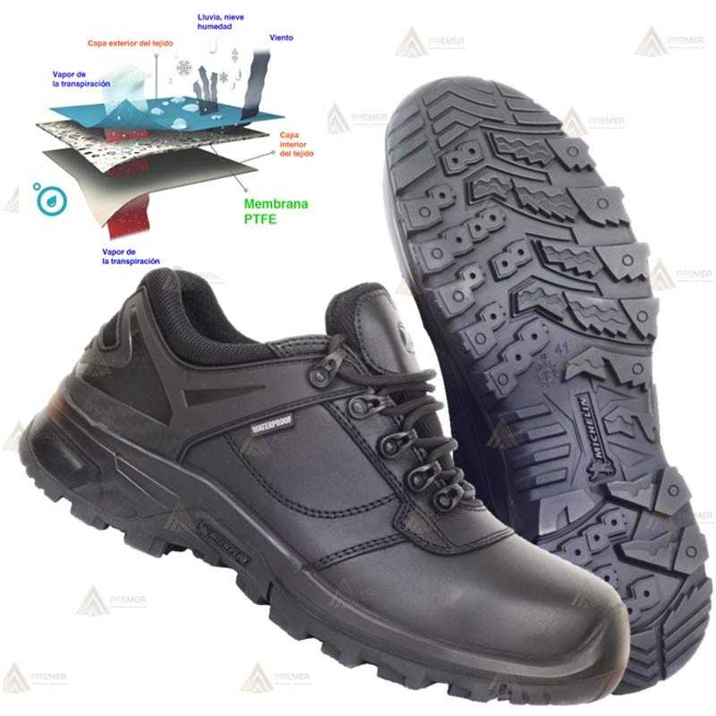 Zapato táctico Magnun Elite 3.0 WP con plantilla de seguridad