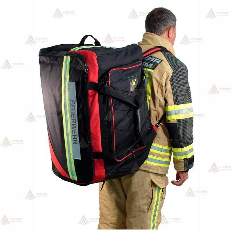 Bolsa para el transporte de los equipos personales de bomberos
