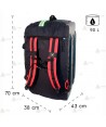 Bolsa para el transporte de los equipos personales de bomberos
