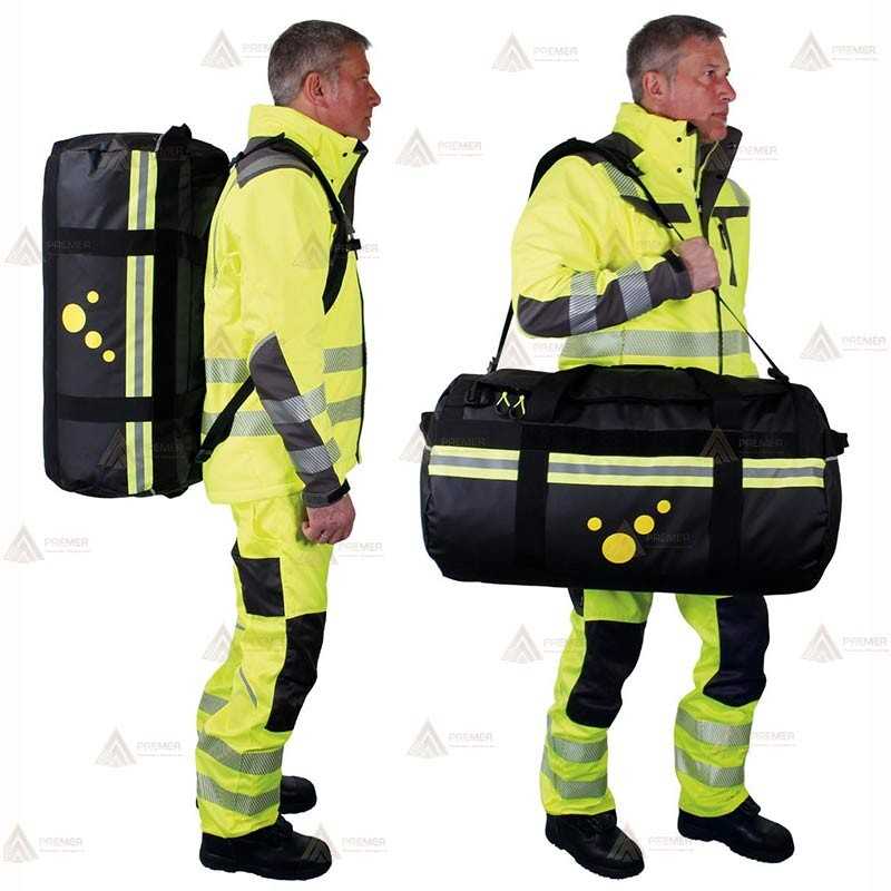 Bolsa para el transporte de los equipos personales de bomberos