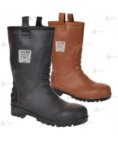 Bota con forro, anti ácidos y de seguridad S5 CI SRC E A