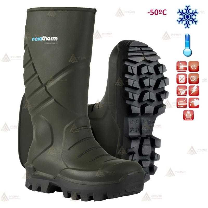 Bota térmica de agua de seguridad de Poliuretano S5 (-50ºC)