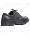 Zapato de piel con cordones para uniformidad