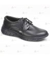 Zapato de piel con cordones para uniformidad