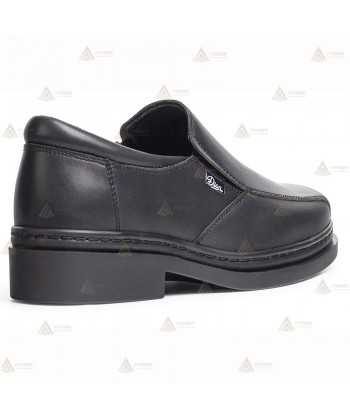 Zapato mocasín de piel para uniformidad