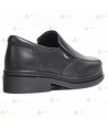 Zapato mocasín de piel para uniformidad
