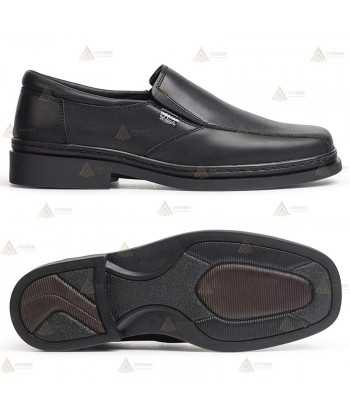 Zapato mocasín de piel para uniformidad