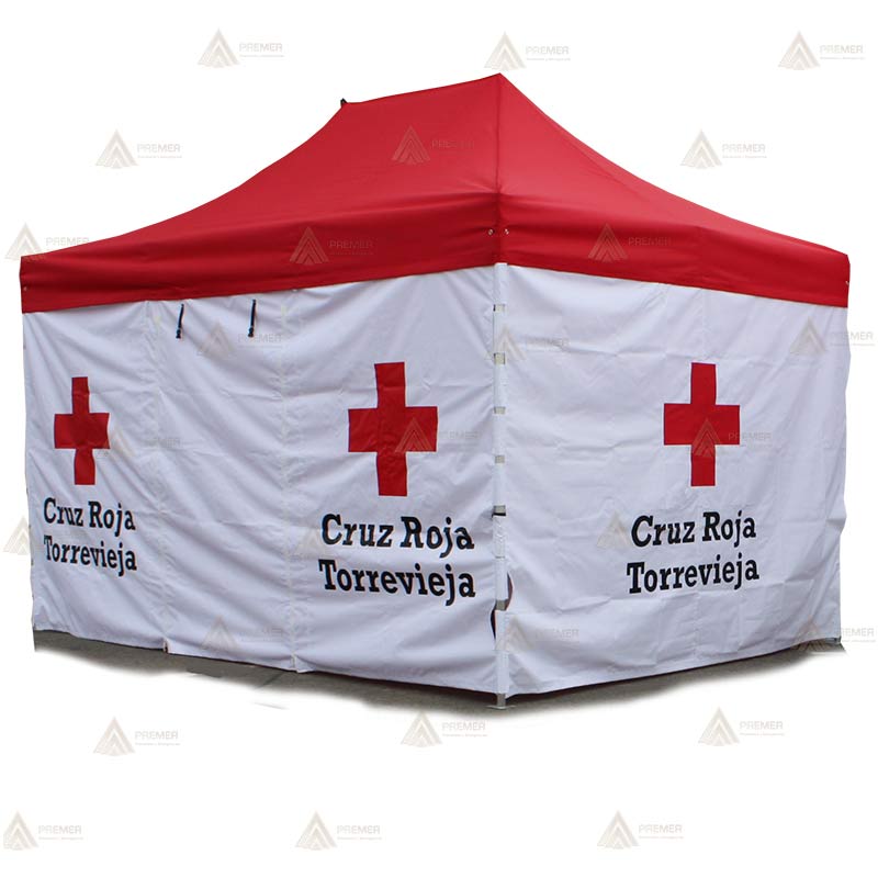Carpas plegables de calidad para emergencias