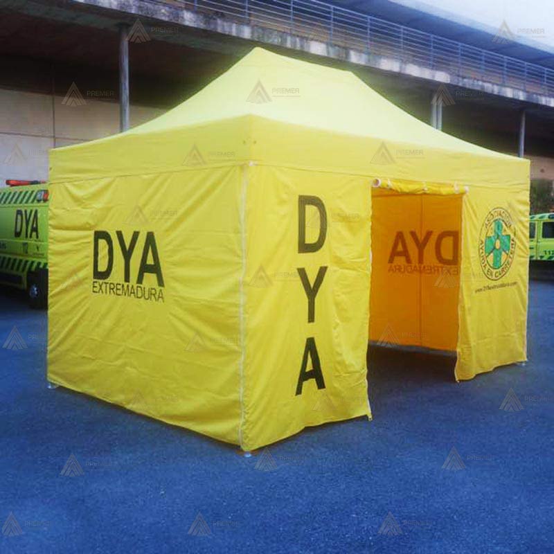 Carpas plegables de calidad para emergencias