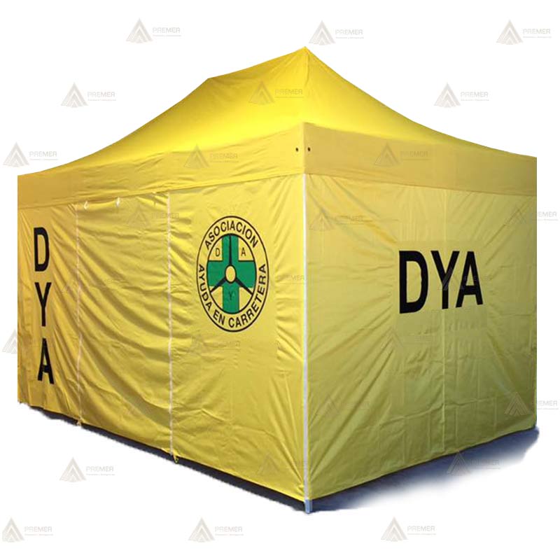 Carpas plegables de calidad para emergencias
