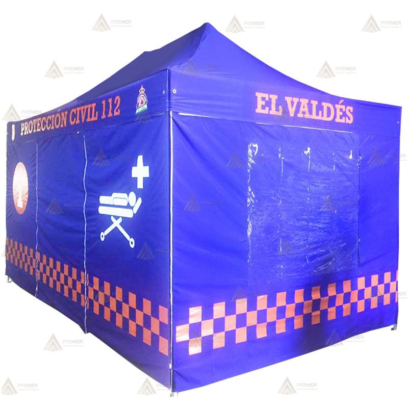 Carpas plegables de calidad para emergencias