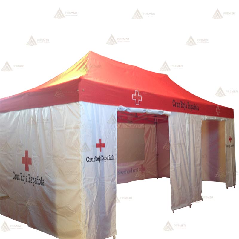 Carpas plegables de calidad para emergencias
