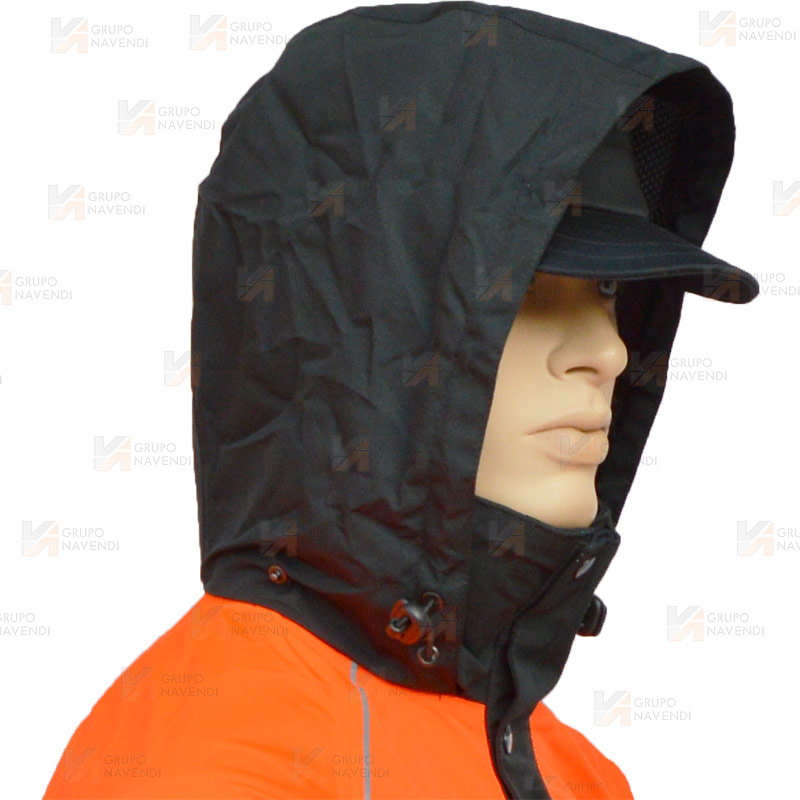 Chubasquero técnico para caza, escalada, montaña y rescate