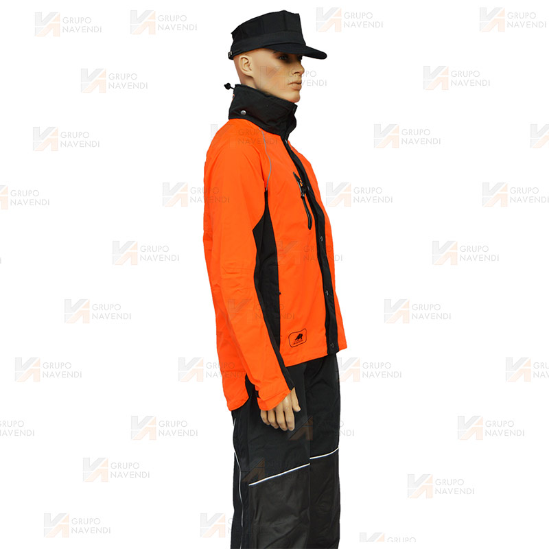 Chubasquero técnico para caza, escalada, montaña y rescate