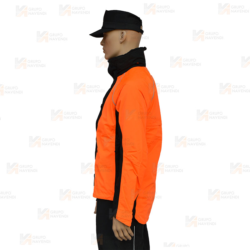 Chubasquero técnico para caza, escalada, montaña y rescate