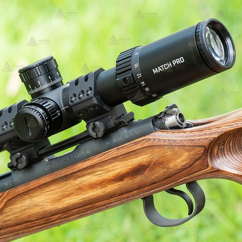 Visor BUSHNELL MATCH PRO 6-24x50 Side Focus Deploy MIL FFP ilum.