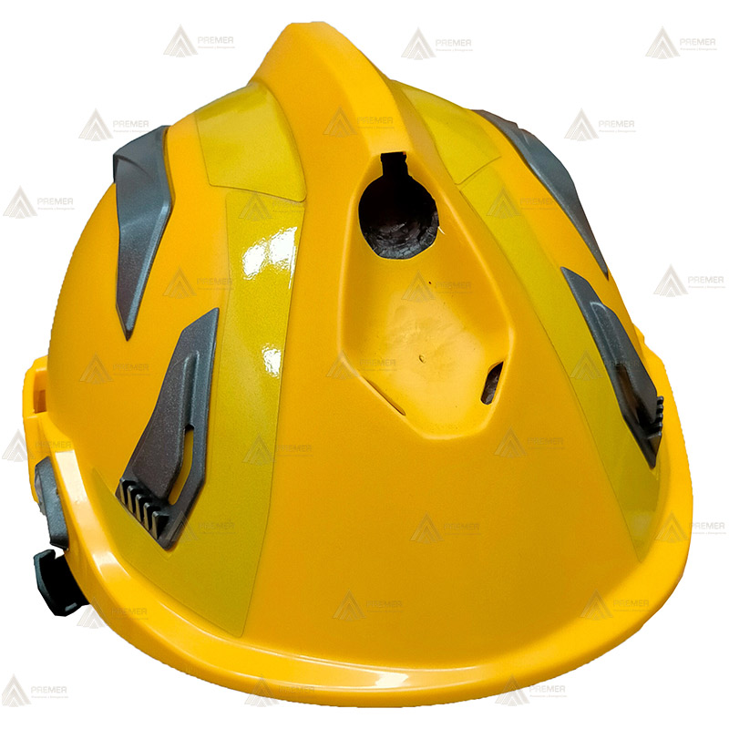 Casco homologado para bomberos forestales y rescate