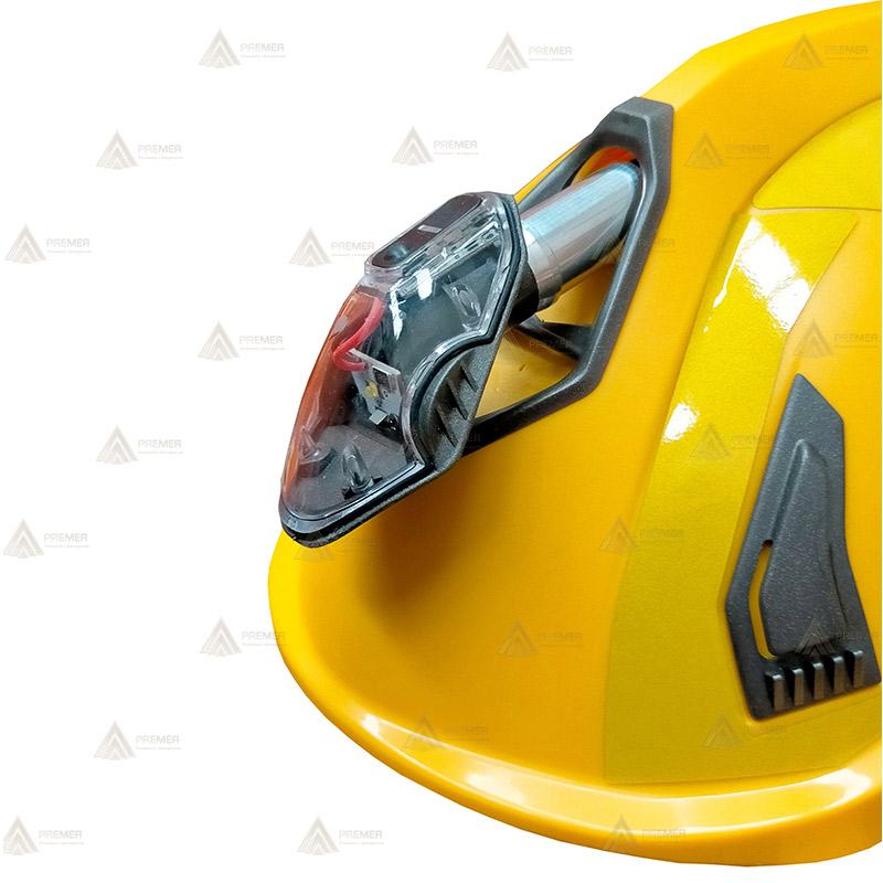 Casco homologado para bomberos forestales y rescate