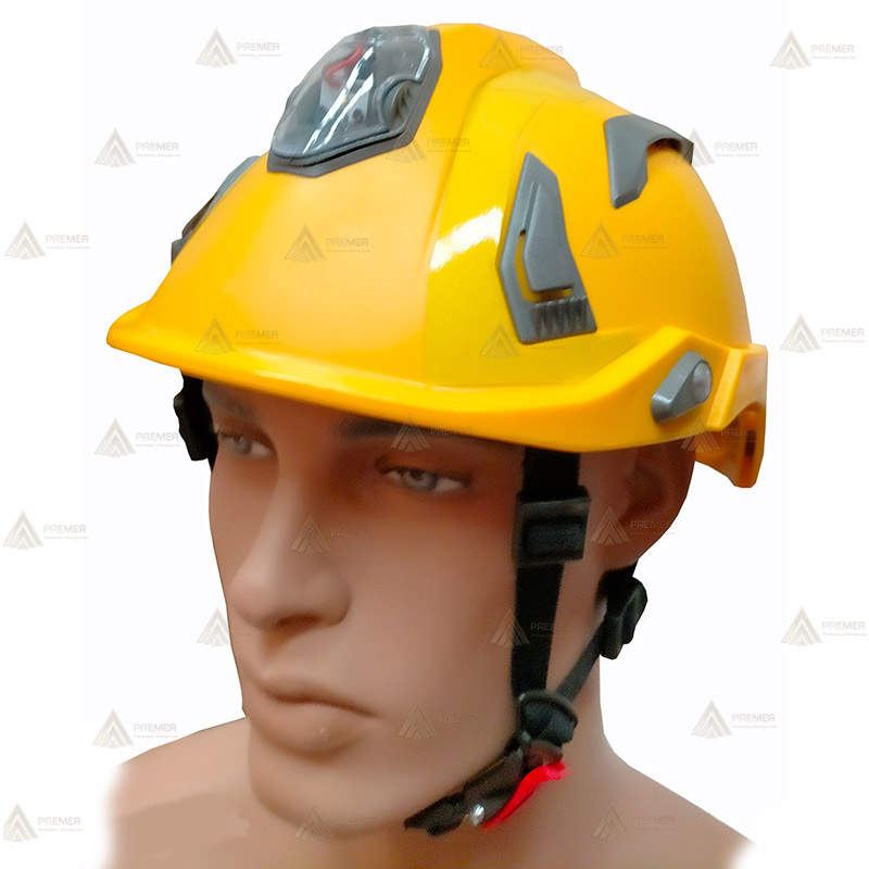 Casco homologado para bomberos forestales y rescate