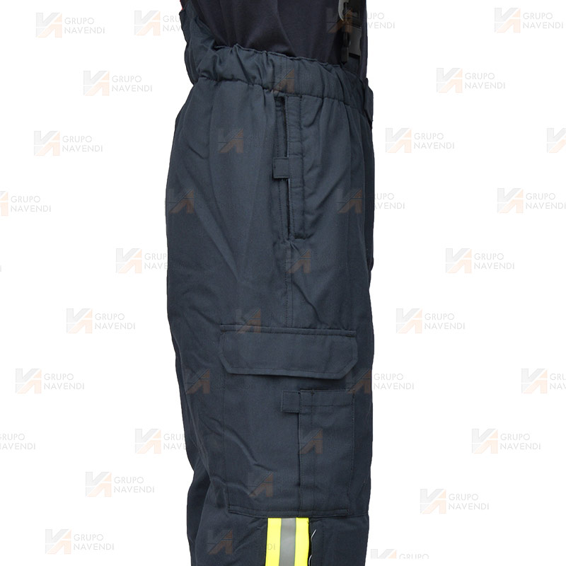 Cubrepantalón de Nomex con membrana Airtex para bombero