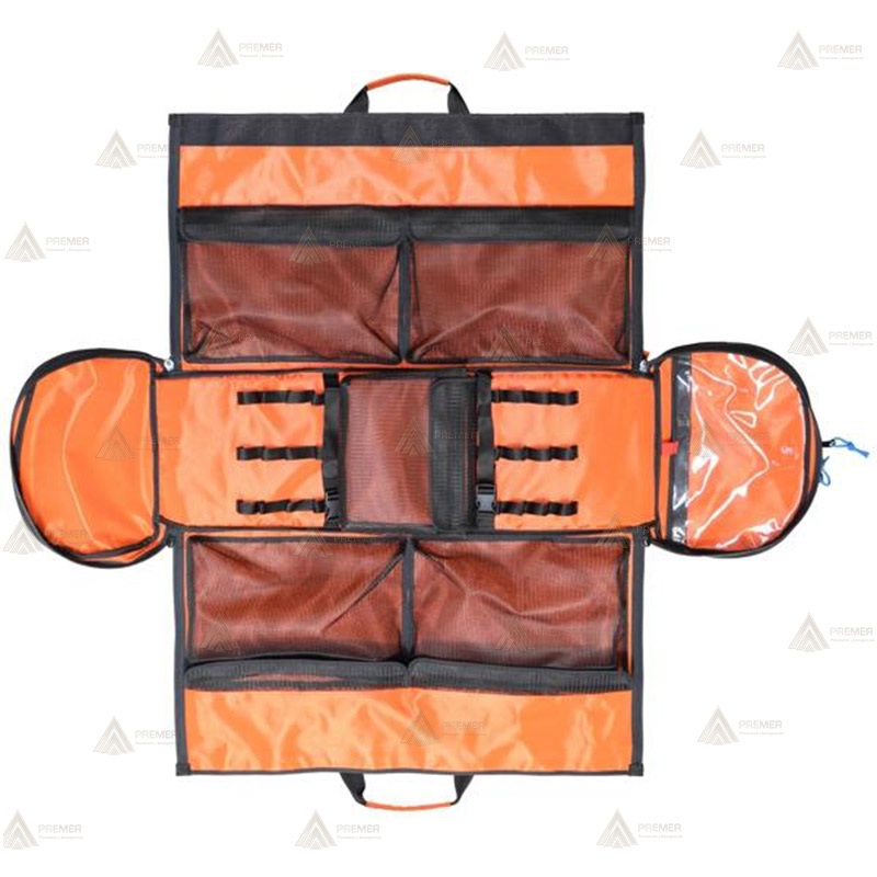 Bolsa porta material de escalada para equipos de rescate