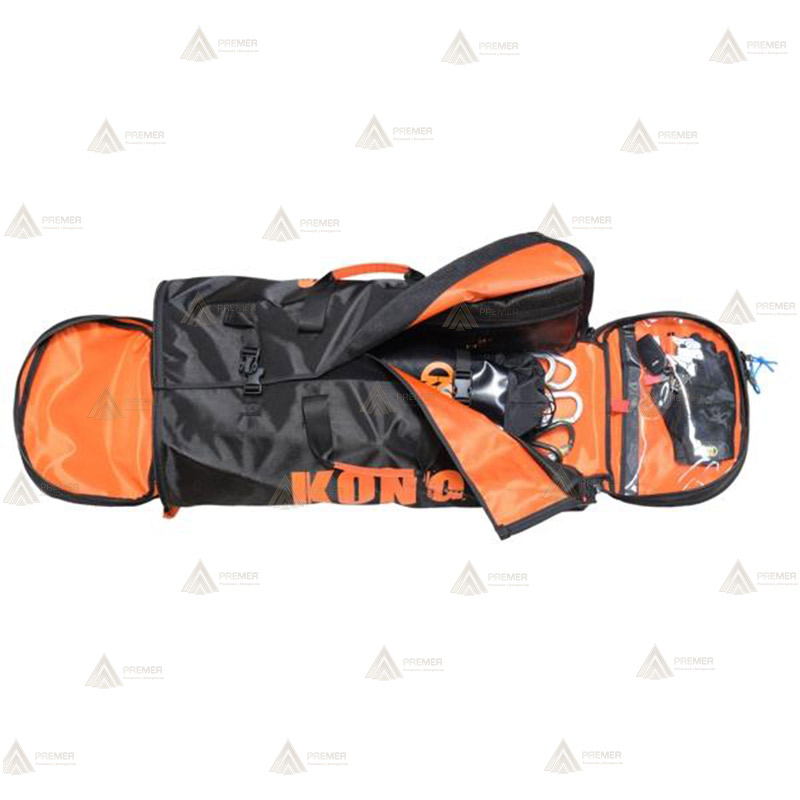 Bolsa porta material de escalada para equipos de rescate