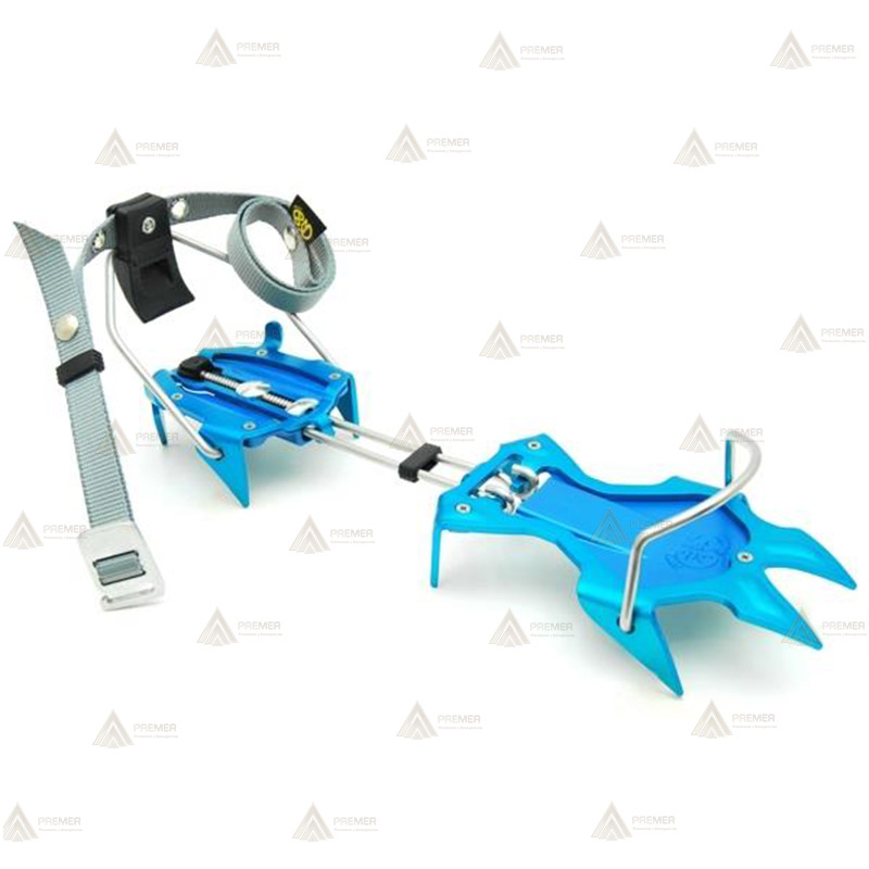 Crampones automáticos de 10 puntas de acero al carbono