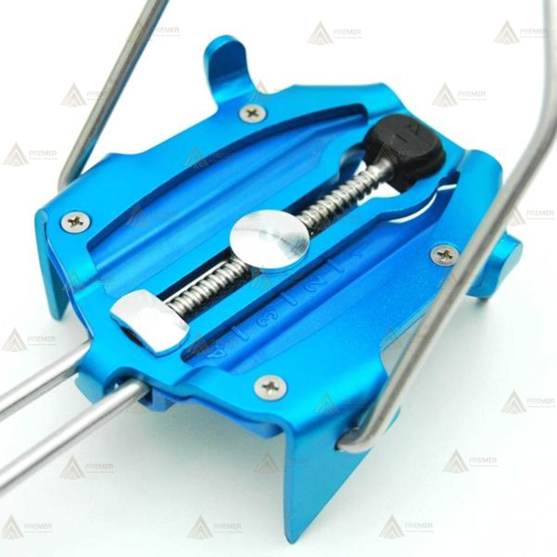 Crampones automáticos de 10 puntas de acero al carbono
