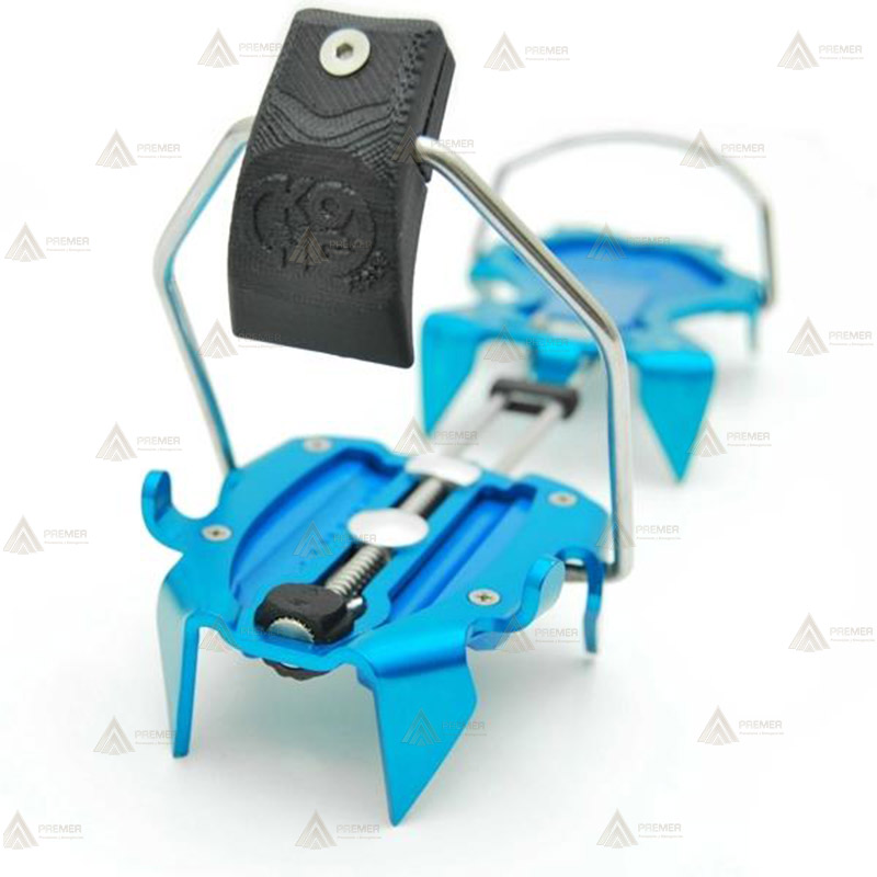 Crampones automáticos de 10 puntas de acero al carbono