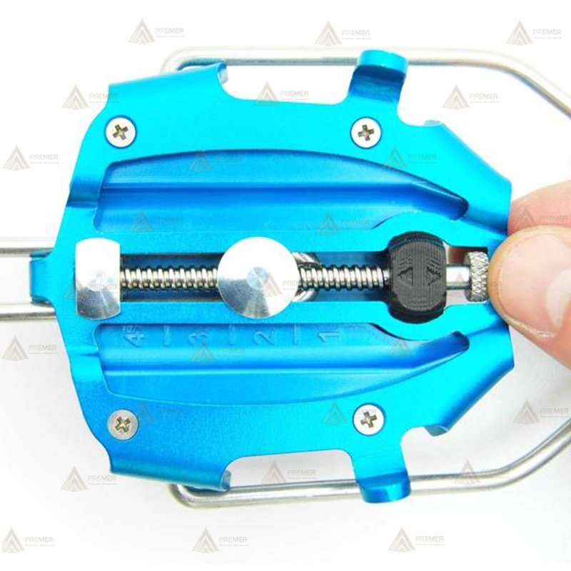 Crampones automáticos de 10 puntas de acero al carbono