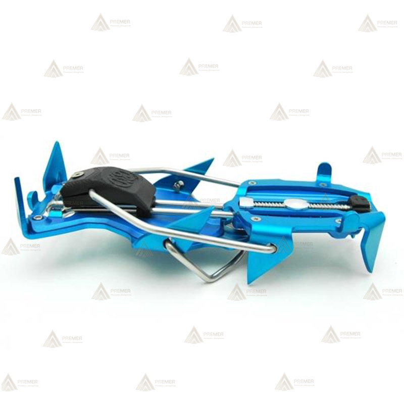 Crampones automáticos de 10 puntas de acero al carbono