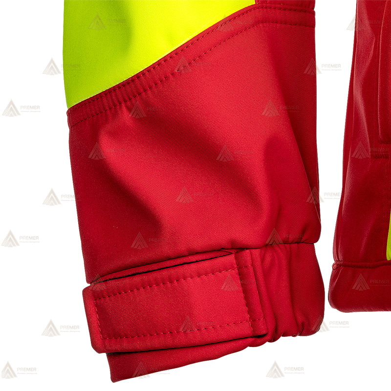 Chaqueta softshell con mangas desmontables para montaña y rescate