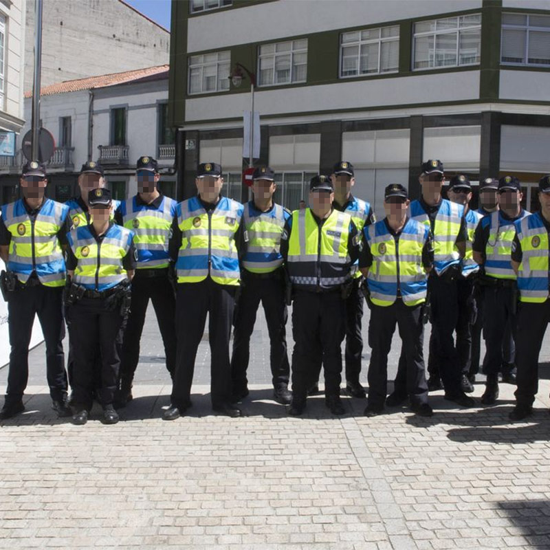 Chaleco alta visibilidad para Policía Local