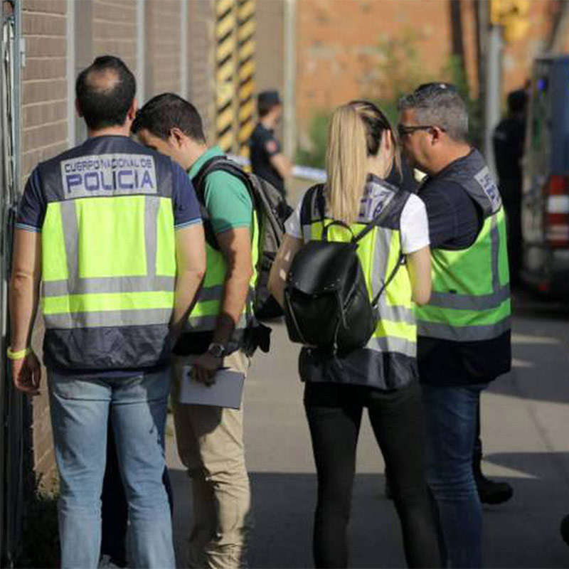 Chaleco alta visibilidad para Policía Local