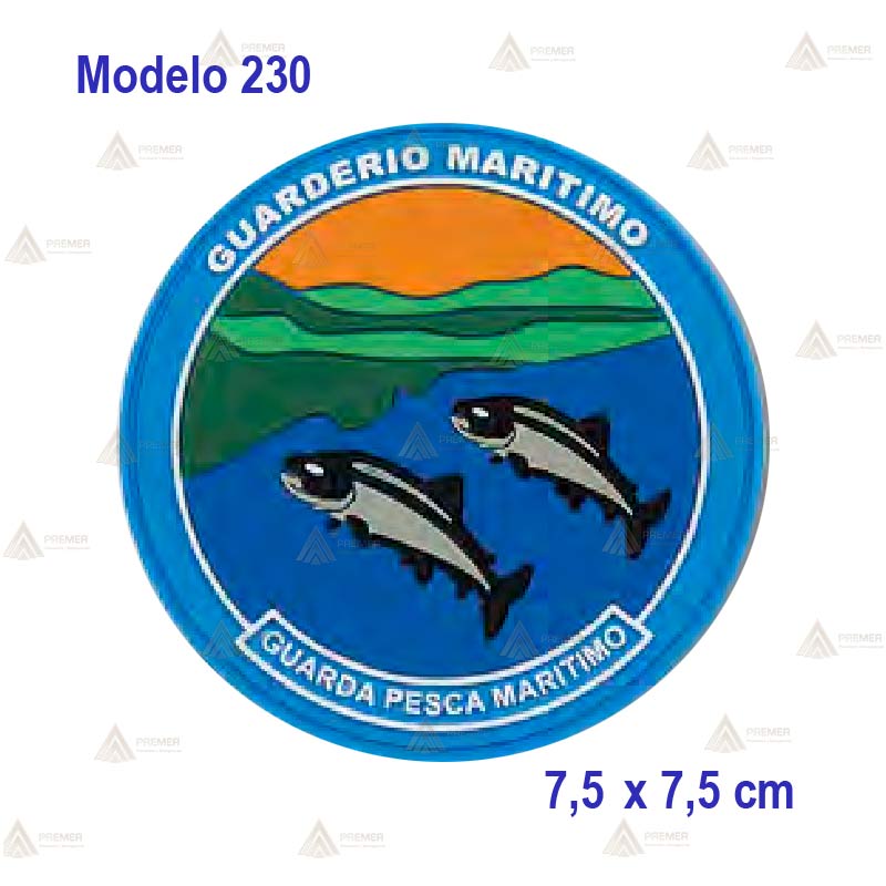 Parche de caucho para guardas de pesca