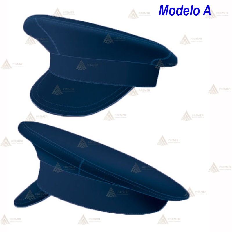 Gorras de gala para uniformidad color azul marino