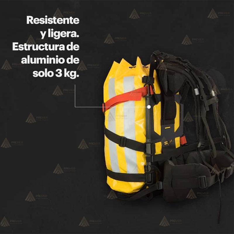 Mochila portamangueras para forestales
