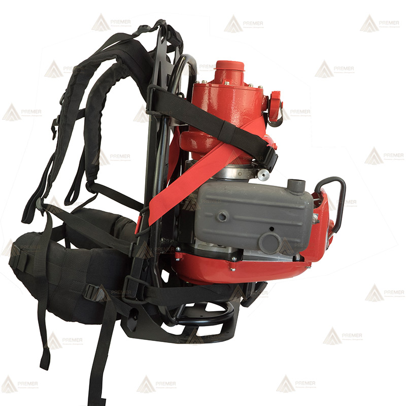 Mochila portamangueras para forestales